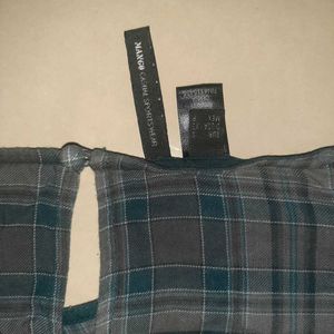 💎 Authentic MANGO Mini Plaid Dress