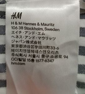 H&amp;M Black &amp; White Formal Shirt For Women's
