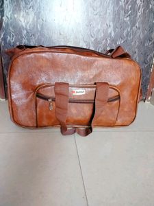 Brown Fastrack Duffle Bag