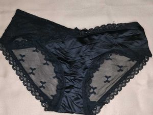 Elegant Black Lace Briefs