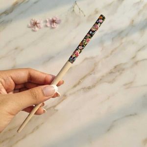 Floral Hair Stick for Elegant Updos