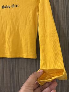 Baby Girl Graphic Thermal Top
