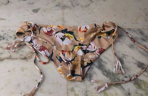 Floral Print Bikini Bottom