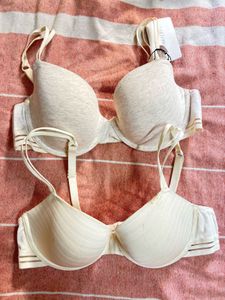 Westside WunderLove Beige Bra Set(pack of 2)