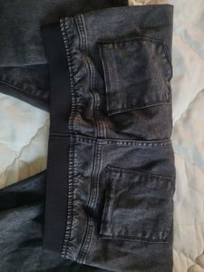 Gray Denim Jeggings