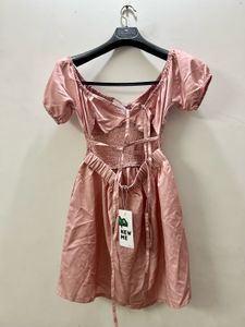 Elegant Pink Off-Shoulder Dress