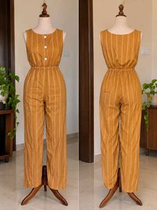 Striped Jumpsuit