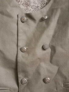 Men's Grey Formal Vest