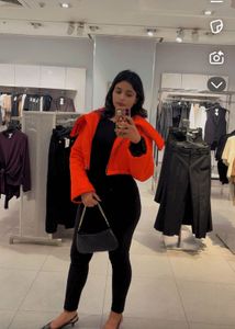 Red Casual Jacket
