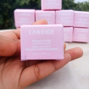 LANEIGE Bouncy&amp;Firm Face Sleeping Mask Pack of 13