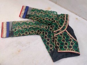 Embroidered Net Blouse
