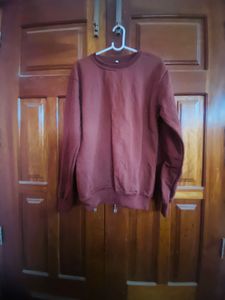 Maroon Crew Neck Sweatshirt
