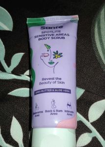 Sanfe Spotlite Sensitive Areas Body Scrub