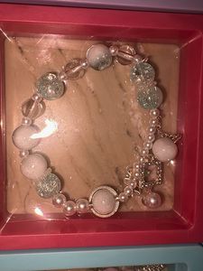 Cute Beaded Bracelets with Charms set 6