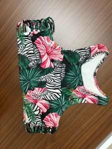 floral beach top
