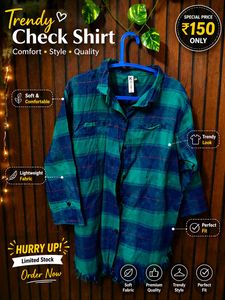 Trendy Checked Shirt