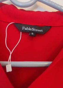 Red Casual Shirt