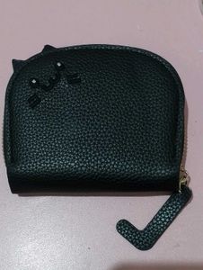 Cute Black Cat Purse