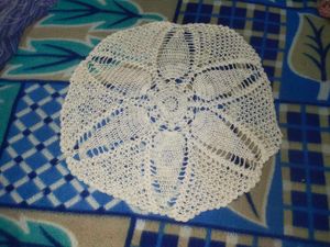 Handmade Crochet Thal Posh Or Table Mat