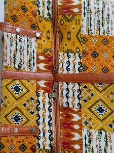 Boho Patchwork Tote Bag - Hand ba