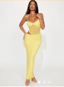 Sheer Maxi Dress