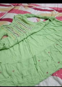 Elegant Tiered Anarkali Kurta