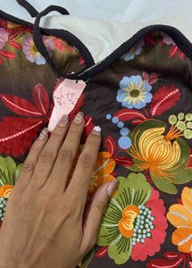 Vibrant Floral Print Sleeveless Top