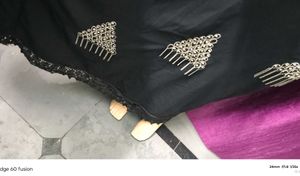 Elegant Black Abaya with Embellishments