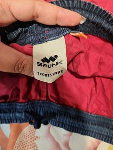 Maroon Men's Shorts
