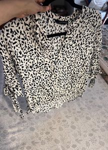 Zara Woman Printed Blouse