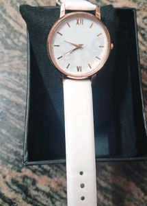 Women's White Watch