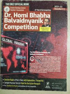 3 books for Dr. Homi Bhabha Young Scientist Exam