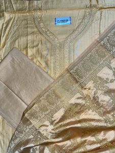 Elegant Embroidered Indian Suit