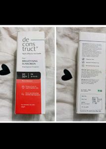 Deconstruct Fluid Brightening Sunscreen SPF 50+