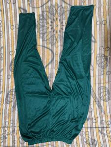 Emerald Green Palazzo Pants