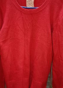 Red Wollen Sweater