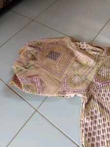 Patterned Tunic Top