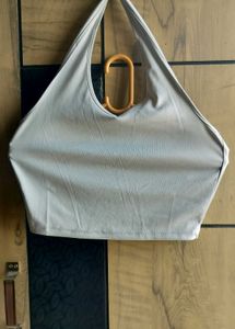 Grey halter neck top