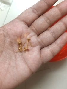 Gold Ear Studs 100 Pieces 50 Pairs