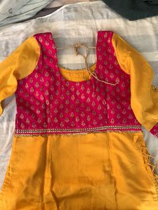 Full Work Stritched Banarasi Dress