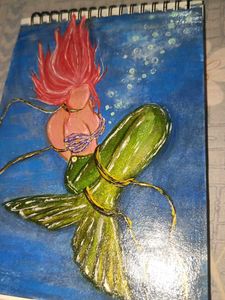 Handmade Mermaid Painting 🧜🏻‍♀️
