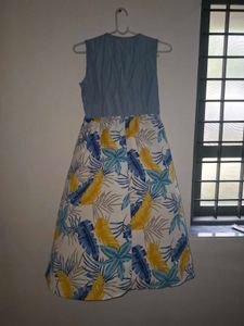 COMBO OF Floral sleeveless Dresses 🌼
