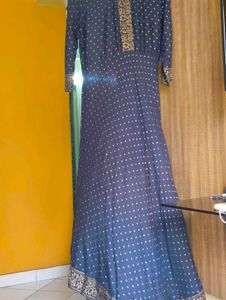black  Ethnic Gown