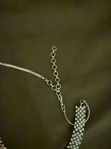 Sparkling Necklace and Earring Set