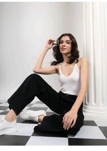 Straight Fit Women black jeans