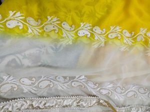 Beautiful georgette saree