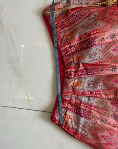 Vibrant Ethnic Lehenga Skirt with Dupatta