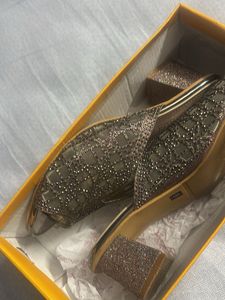 Sparkly Embellished Mules