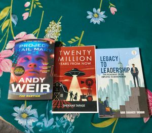 Three Books: Sci-Fi, Leadership &amp; More