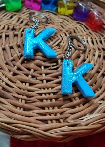 10 Pieces Keychain Each 2 Alphabet ❤